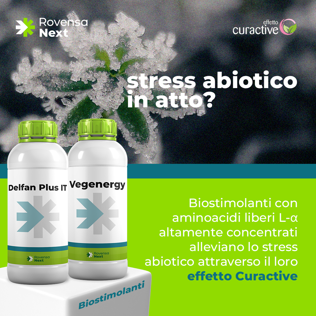 Aiuta le colture a riprendersi durante o dopo eventi di stress abiotico ...